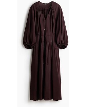 H&M Oversized Tunikakleid - Braun