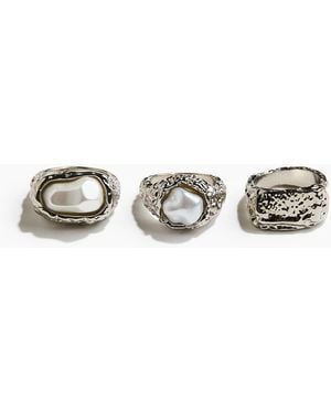 H&M Set Van 3 Ringen - Meerkleurig
