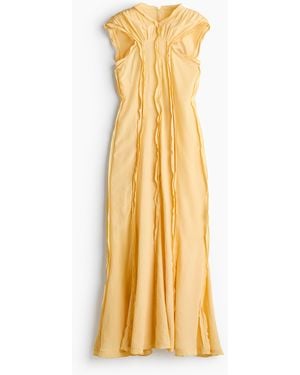 H&M Rückenfreies Kleid mit Raffungen - Mettallic