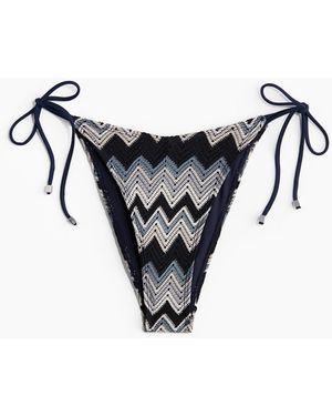 H&M Crochettie Side Brief - Schwarz