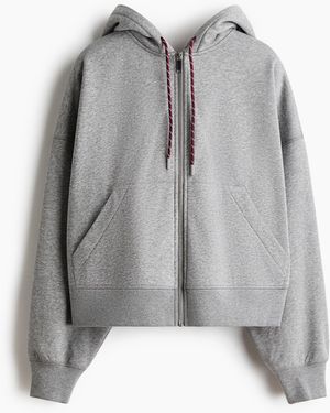 H&M Hoodiejacke - Grau