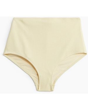 H&M Bikinihose High Waist - Natur