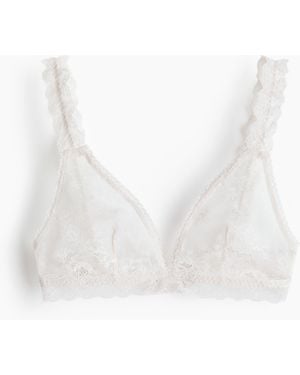 H&M Soft-BH aus Spitze - Weiß