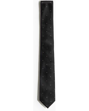 H&M Gemusterte Krawatte - Schwarz
