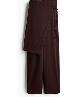 H&M Hose mit Rock - Braun