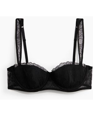 H&M Balconette-BH aus Spitze - Schwarz