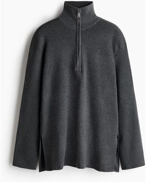 H&M Pullover aus Feinstrick - Schwarz