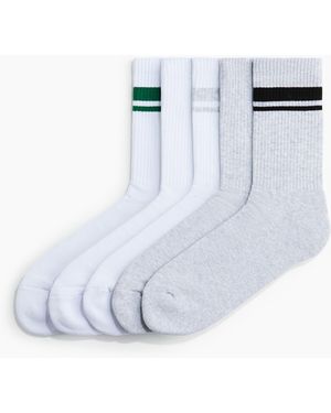 H&M 5er-Pack Socken - Blau