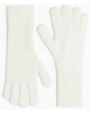 H&M Strickhandschuhe - Weiß