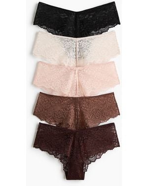 H&M Set Van 5 Kanten Slips - Meerkleurig