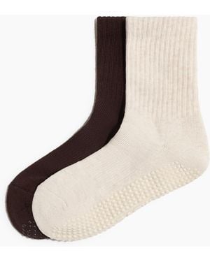 H&M 2 Paar Sportsokken Met Antislip - Wit