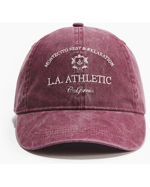 H&M Twillcap mit Motivstickerei - Rot