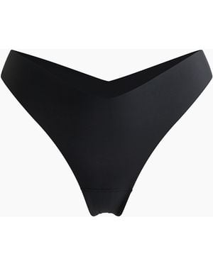 H&M 3er-Pack Unsichtbare Tangas mit Lycra - Schwarz