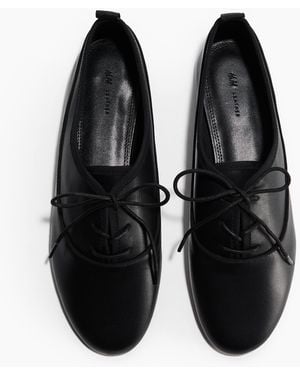 H&M Derbyschuhe - Schwarz