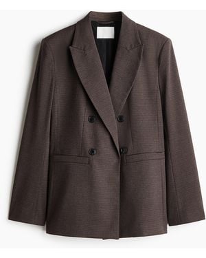H&M Lässiger Blazer - Braun
