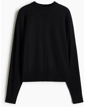 H&M Gebreide Trui - Zwart