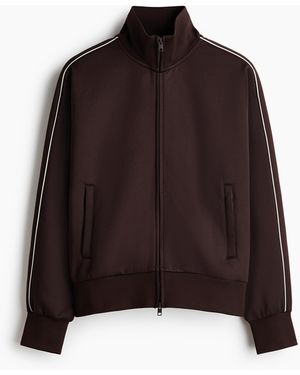 H&M Loose Fit Track jacket - Braun