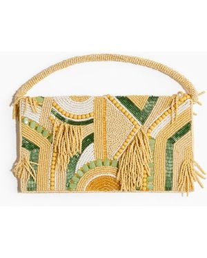 H&M Perlenbesetzte Clutch - Mettallic