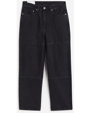 H&M Loose Jeans - Schwarz