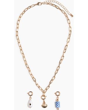 H&M Halskette mit Anhängern - Mettallic
