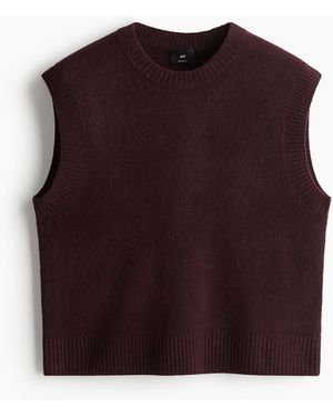 H&M Pullunder in Regular Fit - Rot