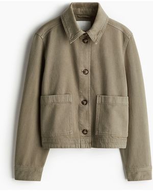 H&M Denim Jack - Naturel