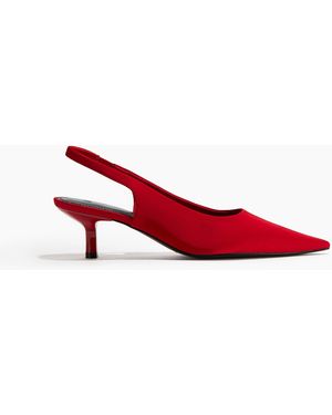 H&M Spitze Slingpumps - Rot