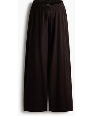 H&M MAMA Before & After Kordelzughose - Schwarz