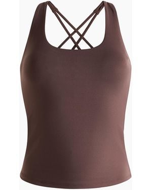 H&M Sporttanktop Met Softmove - Bruin