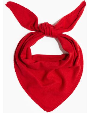 H&M Feinstricktuch - Rot