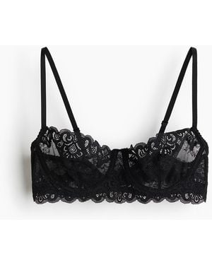 H&M Bügel-BH aus Spitze - Schwarz