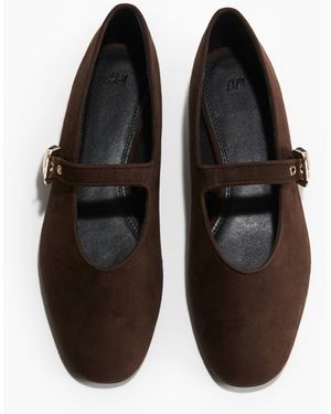 H&M Mary-Janes - Schwarz