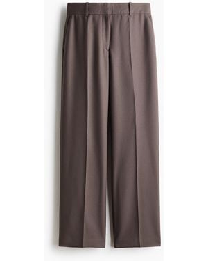 H&M Elegante Hose aus Wollgemisch - Braun