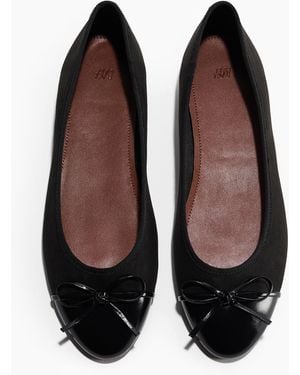 H&M Ballerinas - Schwarz