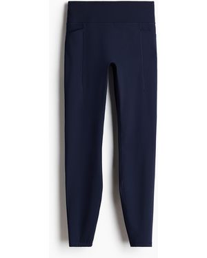 H&M Sportlegging Met Sculptmove - Blauw