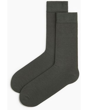 H&M Socken aus Bambus/Viskose - Grau
