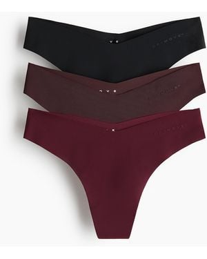 H&M Set Van 3 Sportstrings Met Drymove - Paars