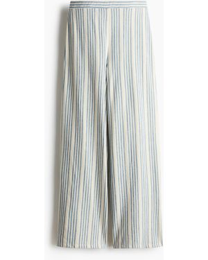 H&M Weite Schlupfhose - Weiß