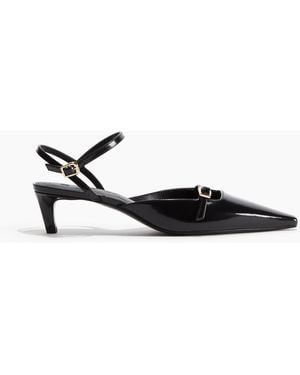 H&M Spitze Sandaletten mit Absatz - Blau