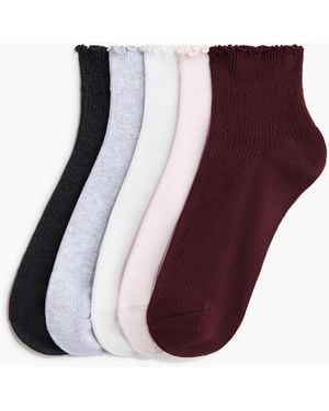 H&M 5 Paar Enkelsokken - Paars