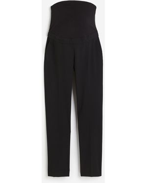 H&M MAMA Zigarettenhose - Schwarz