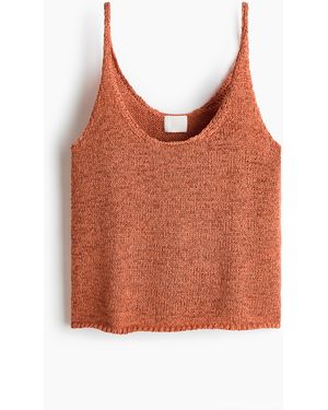 H&M Straptop - Oranje