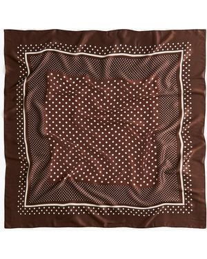 H&M Gemustertes Tuch - Braun