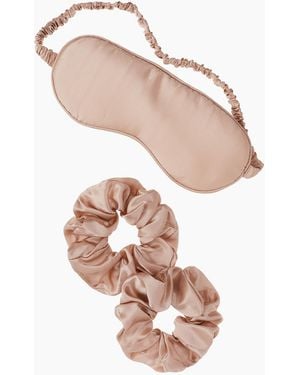 H&M Silk Beauty Sleep Set - Pink