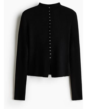 H&M Vest Met Turtleneck - Zwart