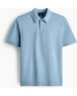 H&M Poloshirt - Blauw