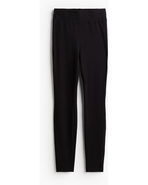 H&M Jerseyleggings - Schwarz