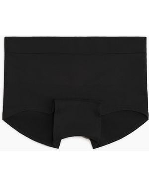 H&M Seamless Light Shape Shortie-Slip - Schwarz