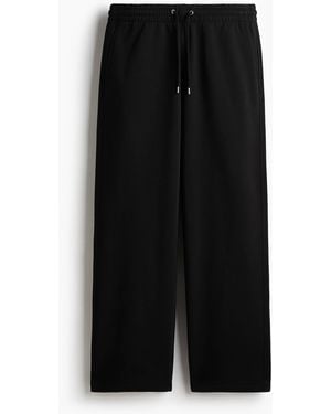 H&M Sweatpants in Loose Fit - Schwarz