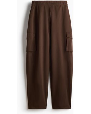 H&M Cargohose in Loose Fit - Braun